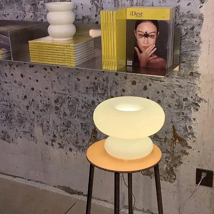 MakiMushroomLamp-WhiteTableLamp-Homeko7 Maki Mushroom Lamp - White Table Lamp - Homeko