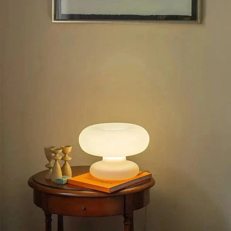 MakiMushroomLamp-WhiteTableLamp-Homeko8 Maki Mushroom Lamp - White Table Lamp - Homeko