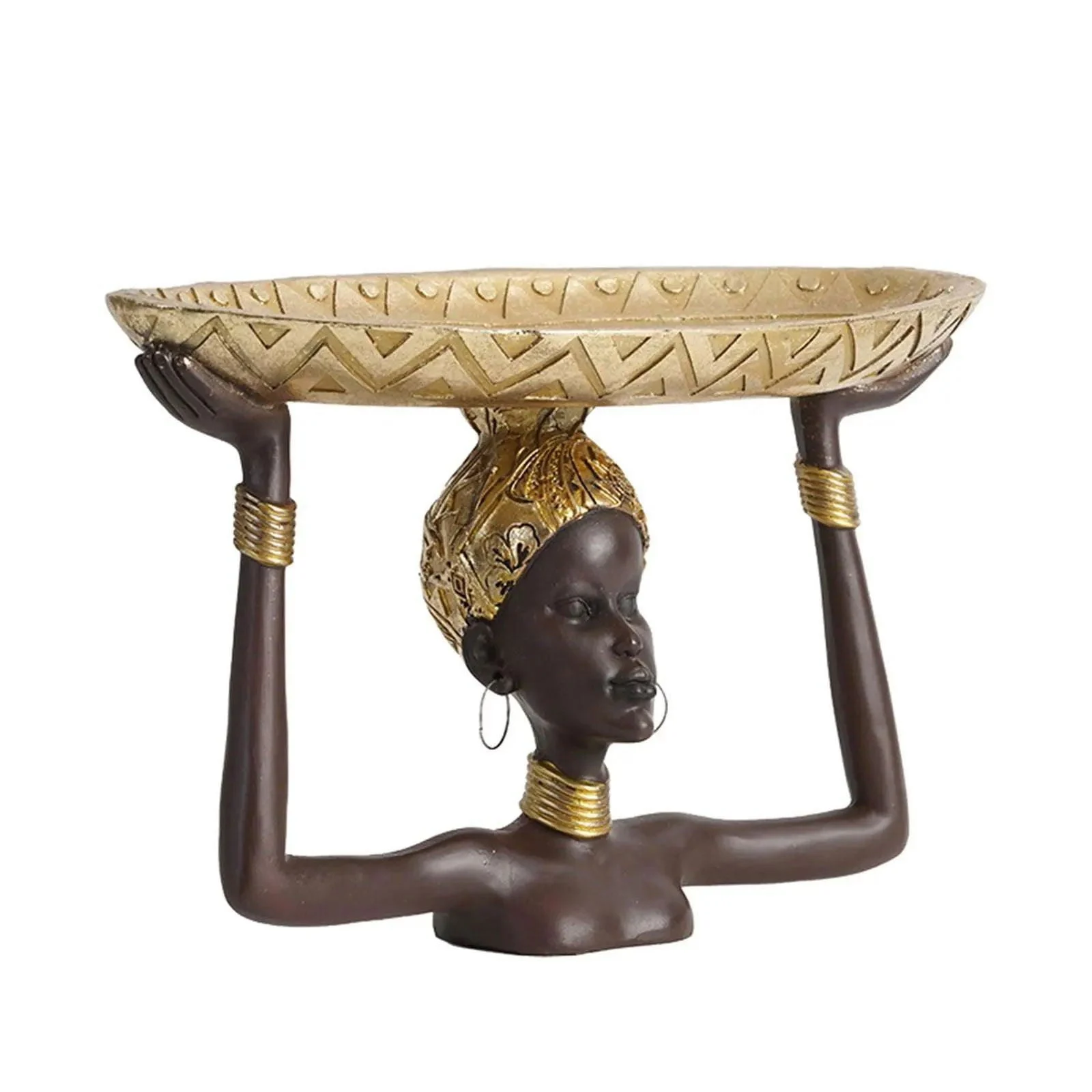 Mala_African_Statue_Tray_-_-4328570 Mala African Statue Tray -