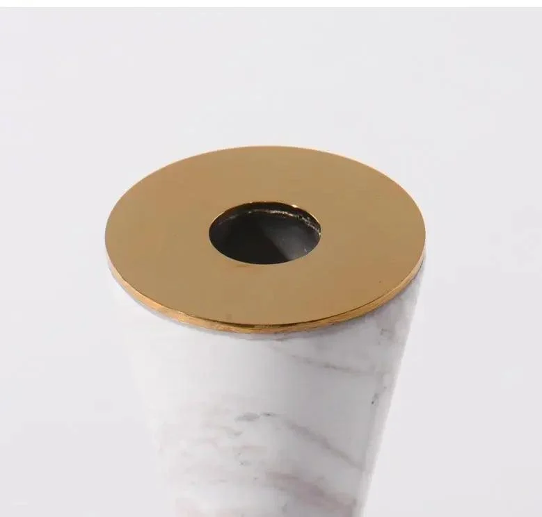 Marble Candle Holder -