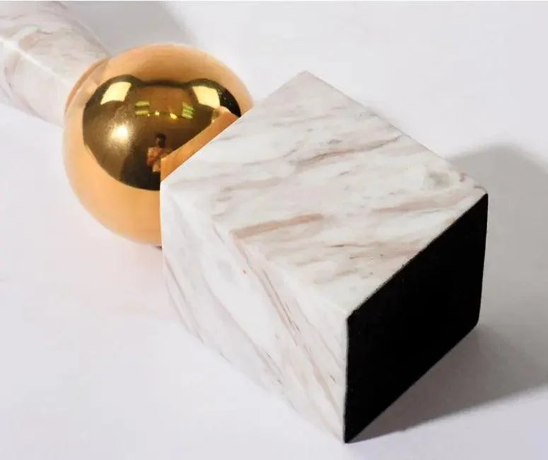 Marble Candle Holder -