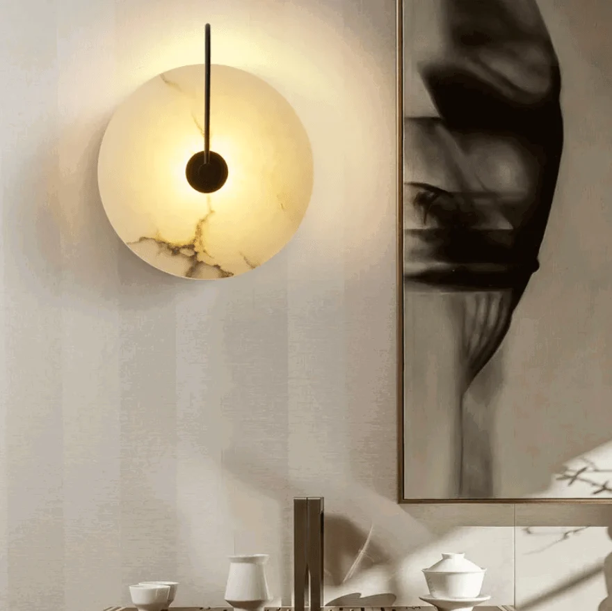 Marble_Disk_Wall_Light_-_-4329230 Marble Disk Wall Light -
