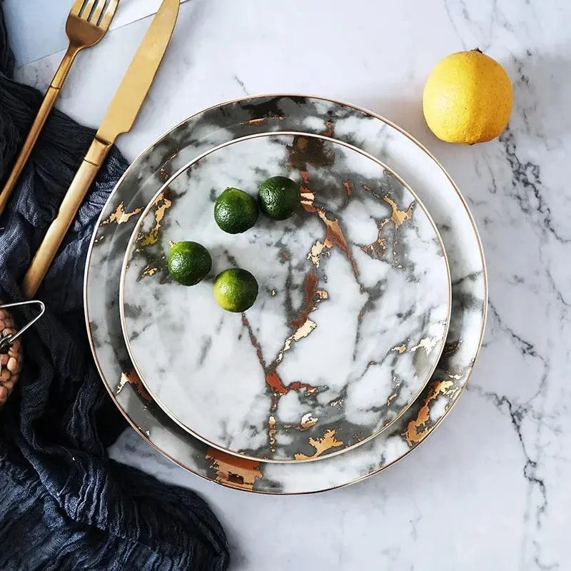 Marvelous_Marble_Pattern_Plates_-_-4331445 Marvelous Marble Pattern Plates -