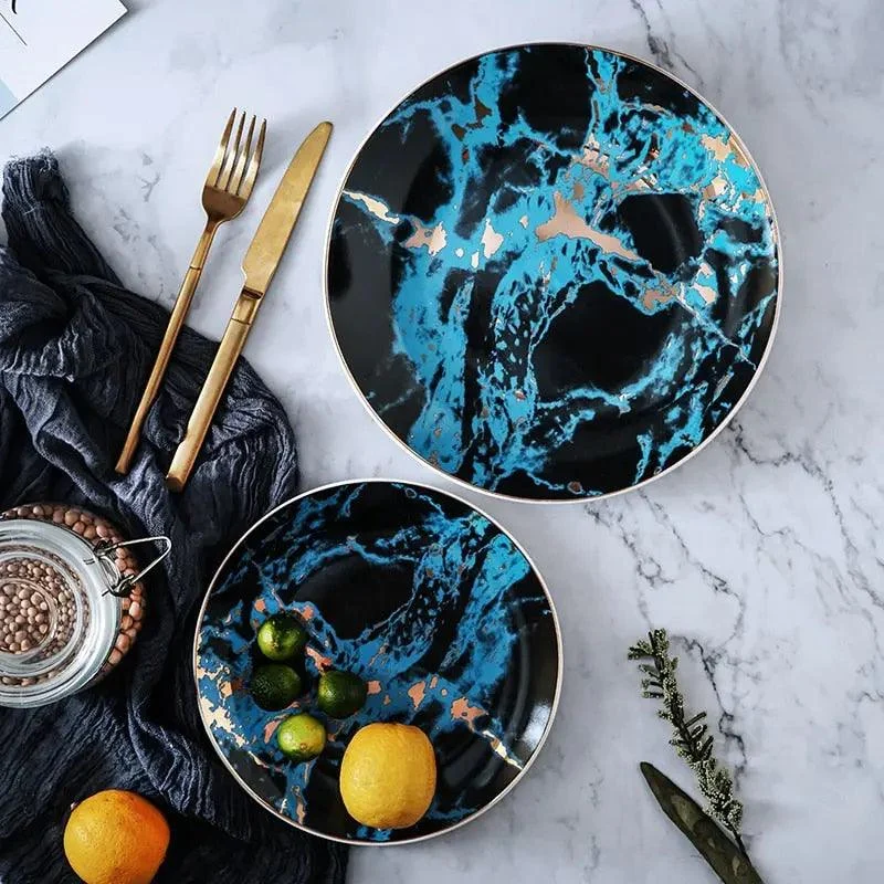 Marvelous_Marble_Pattern_Plates_-_-4331459 Marvelous Marble Pattern Plates -
