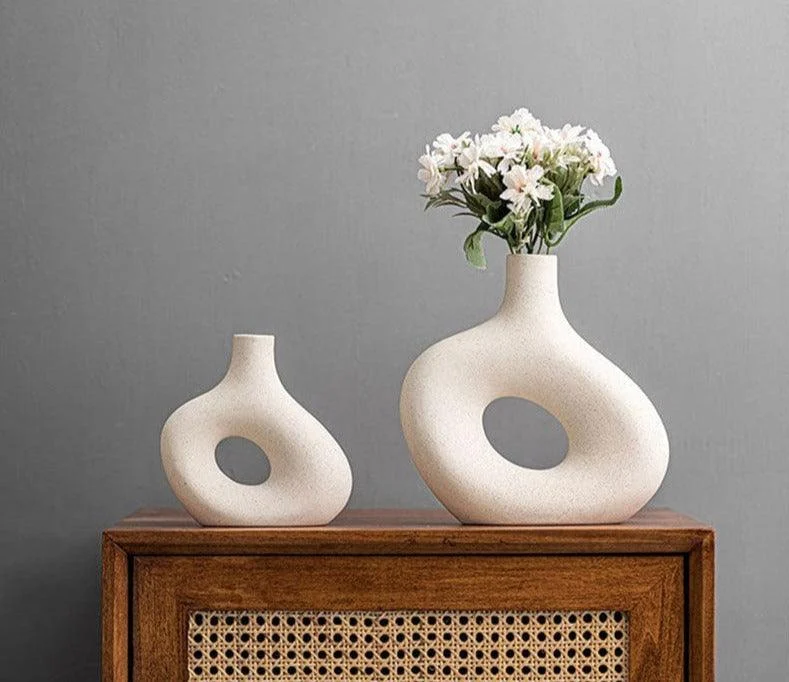 Matte_Ceramic_Hollow_Vase_For_Pampas_-_-4332009 Matte Ceramic Hollow Vase For Pampas -