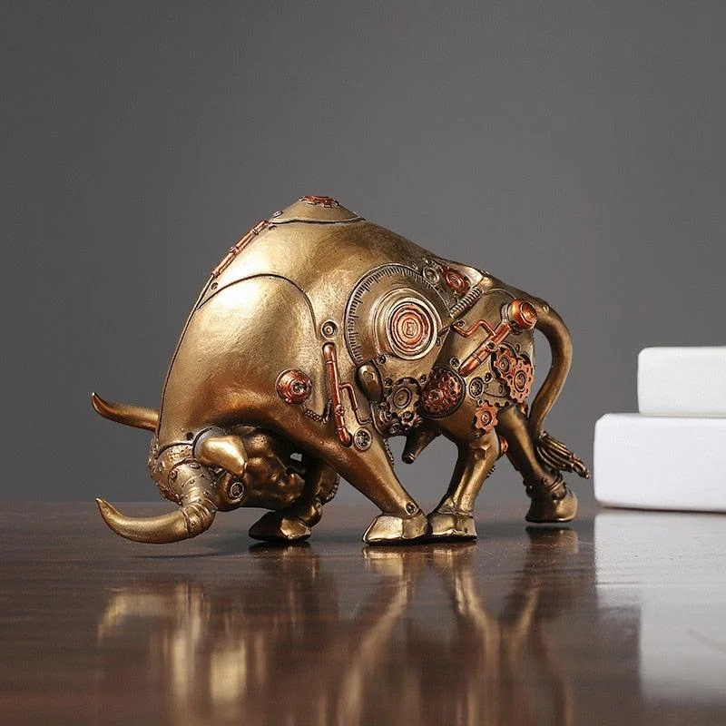 Mechanical_Style_Bull_Statue_-_-4332550 Mechanical Style Bull Statue -