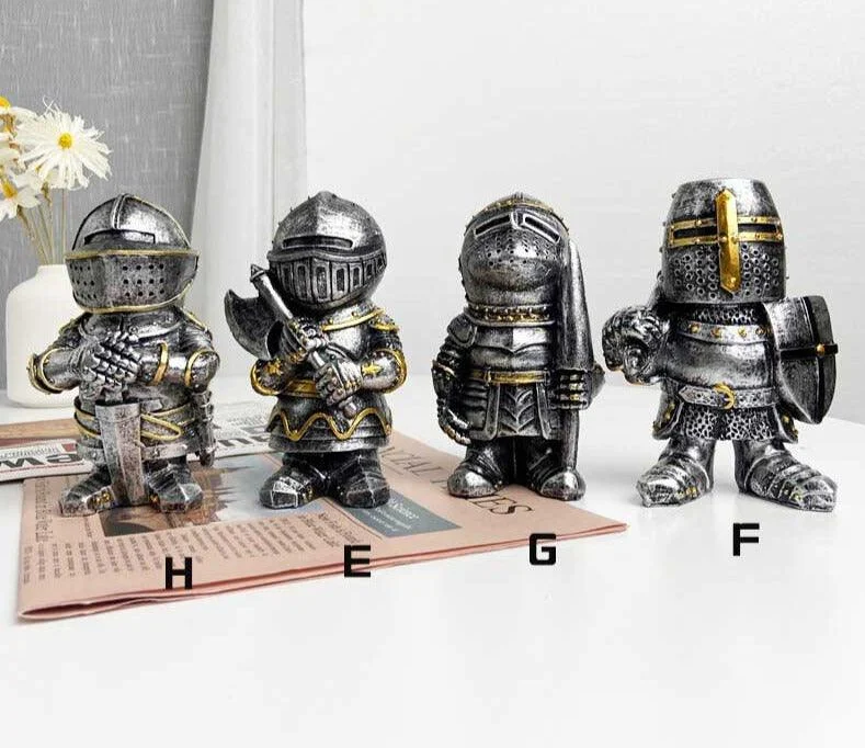 Medieval_War_Resin_Swordsman_Knight_Statues_-_-4332586 Medieval War Resin Swordsman Knight Statues -