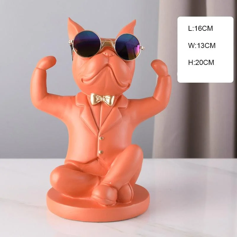 Meditating_Bulldog_-_-4332642 Meditating Bulldog -