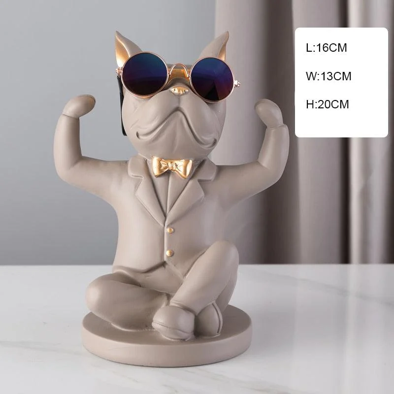 Meditating_Bulldog_-_-4332660 Meditating Bulldog -