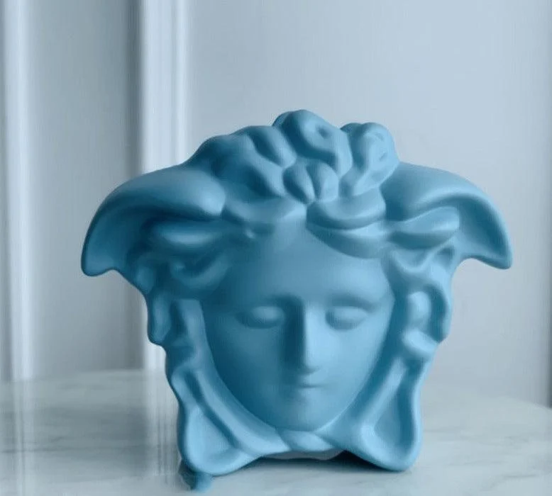 Medusa Human Face Vase -