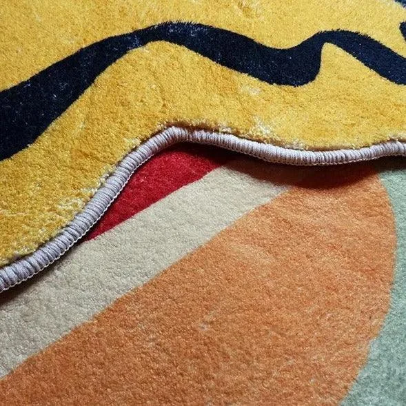 Melting Smile Hand-Crafted Rug -