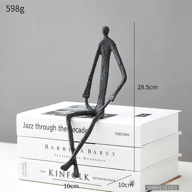 MetalAbstractFigurines-Homeko1 Metal Abstract Figurines - Homeko