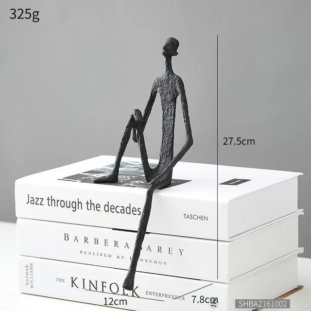 MetalAbstractFigurines-Homeko9 Metal Abstract Figurines - Homeko
