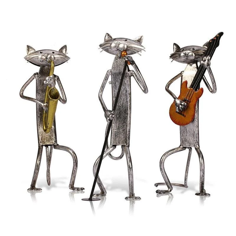 MetalCatMusicalBand-Homeko11 Metal Cat Musical Band - Homeko