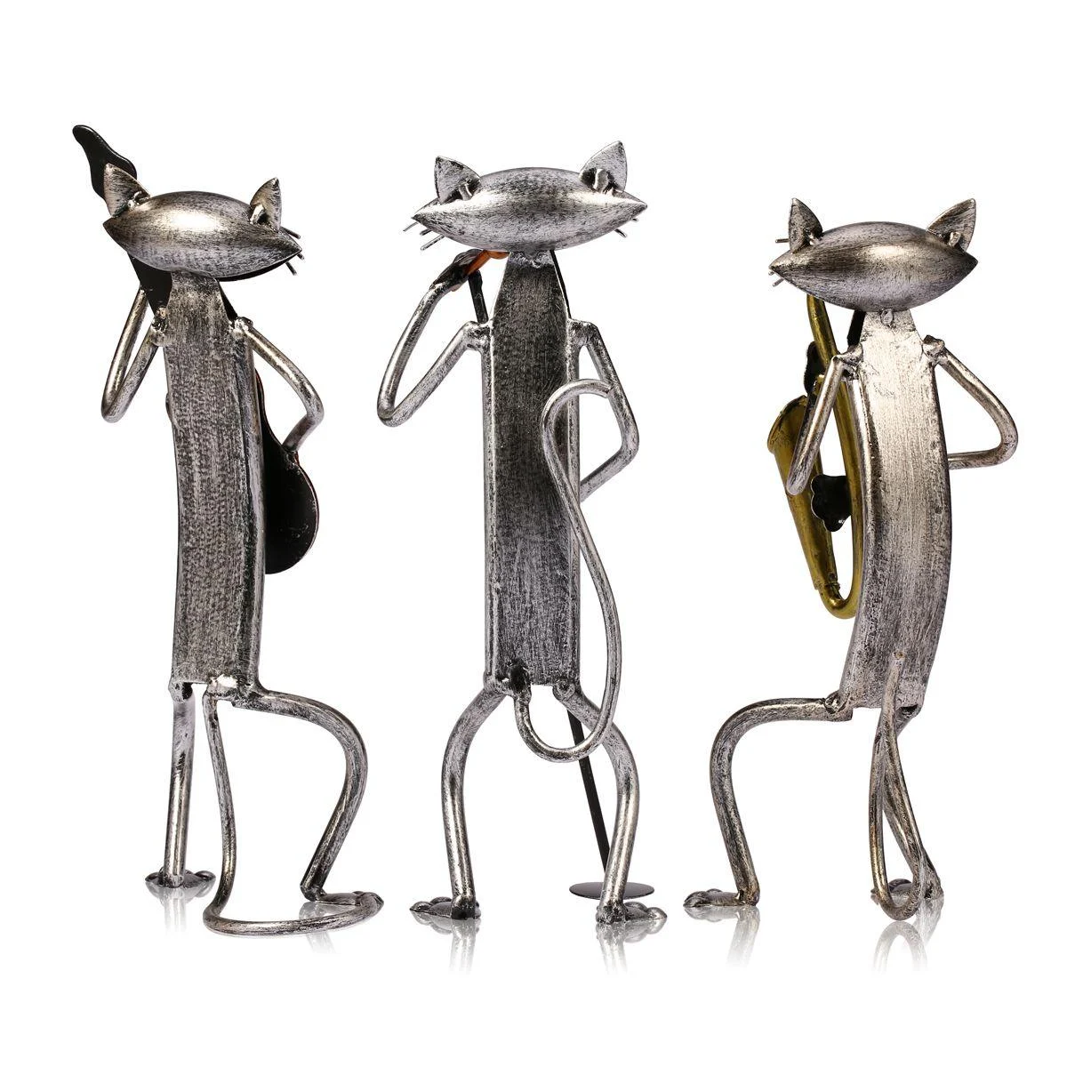 MetalCatMusicalBand-Homeko5 Metal Cat Musical Band - Homeko