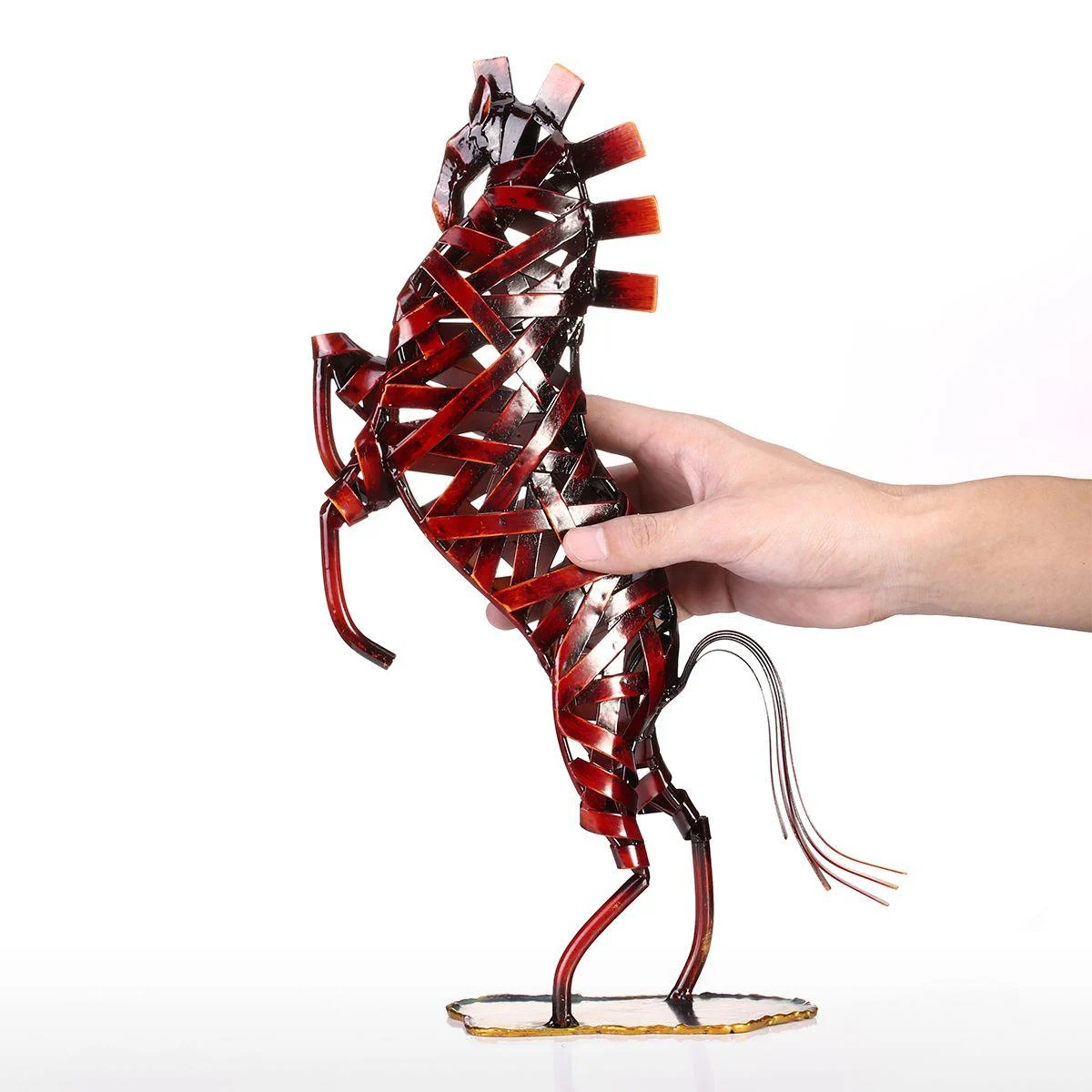 MetalRagingWildlifeSculpture-Homeko11 Metal Raging Wildlife Sculpture - Homeko