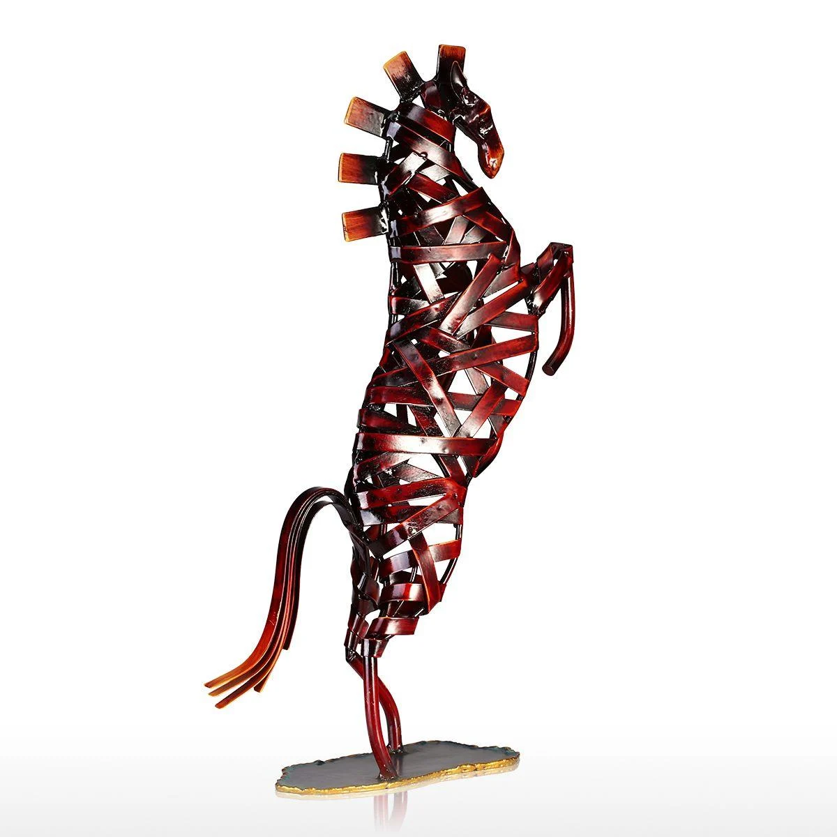 MetalRagingWildlifeSculpture-Homeko12 Metal Raging Wildlife Sculpture - Homeko