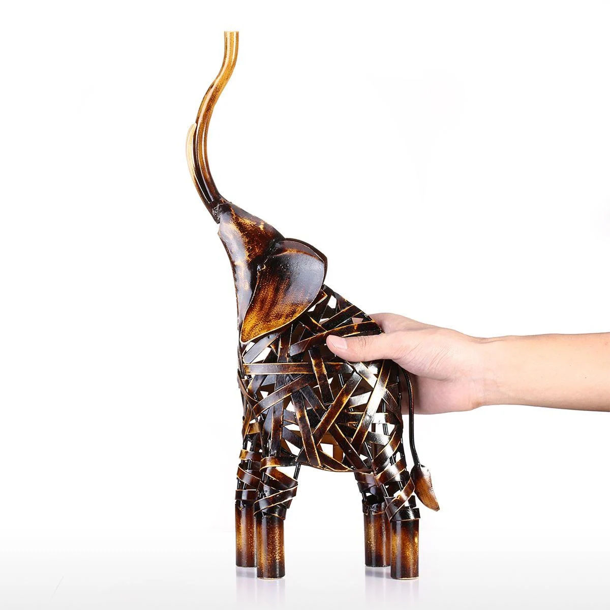 MetalRagingWildlifeSculpture-Homeko14 Metal Raging Wildlife Sculpture - Homeko