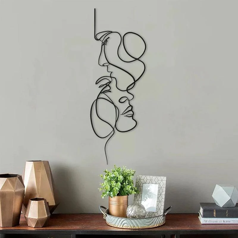 Metal True Love Wall Decor - Homeko