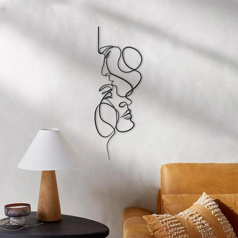 MetalTrueLoveWallDecor-Homeko3 Metal True Love Wall Decor - Homeko