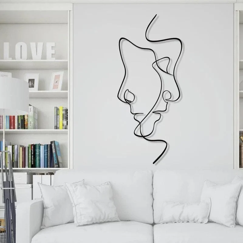 MetalTrueLoveWallDecor-Homeko7 Metal True Love Wall Decor - Homeko
