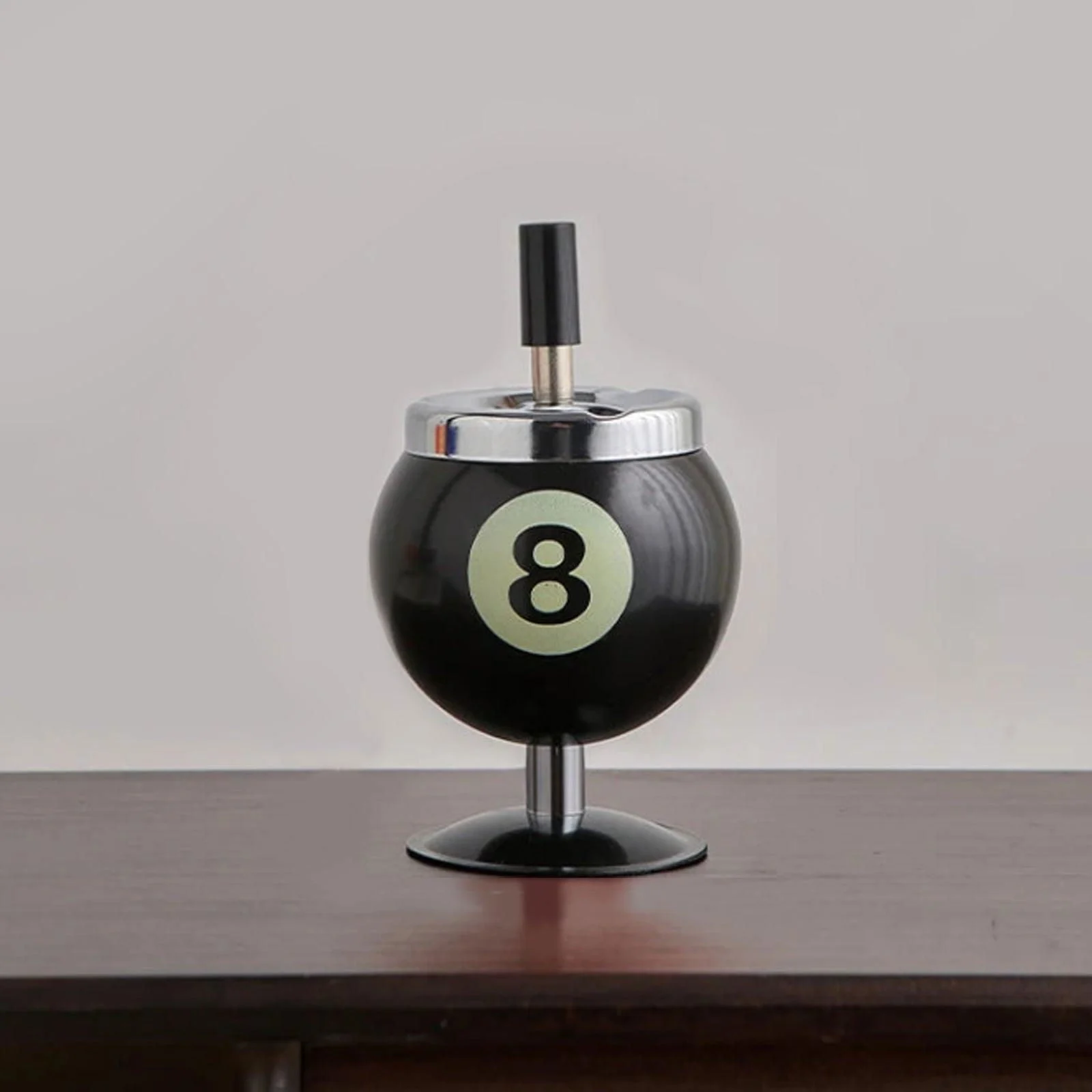 Metal Billiards Ashtray -