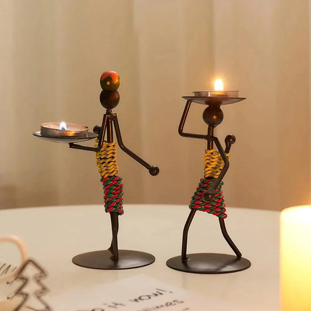 Metal_Candlestick_Handmade_Sculpture_-_-4333958 Metal Candlestick: Handmade Sculpture -