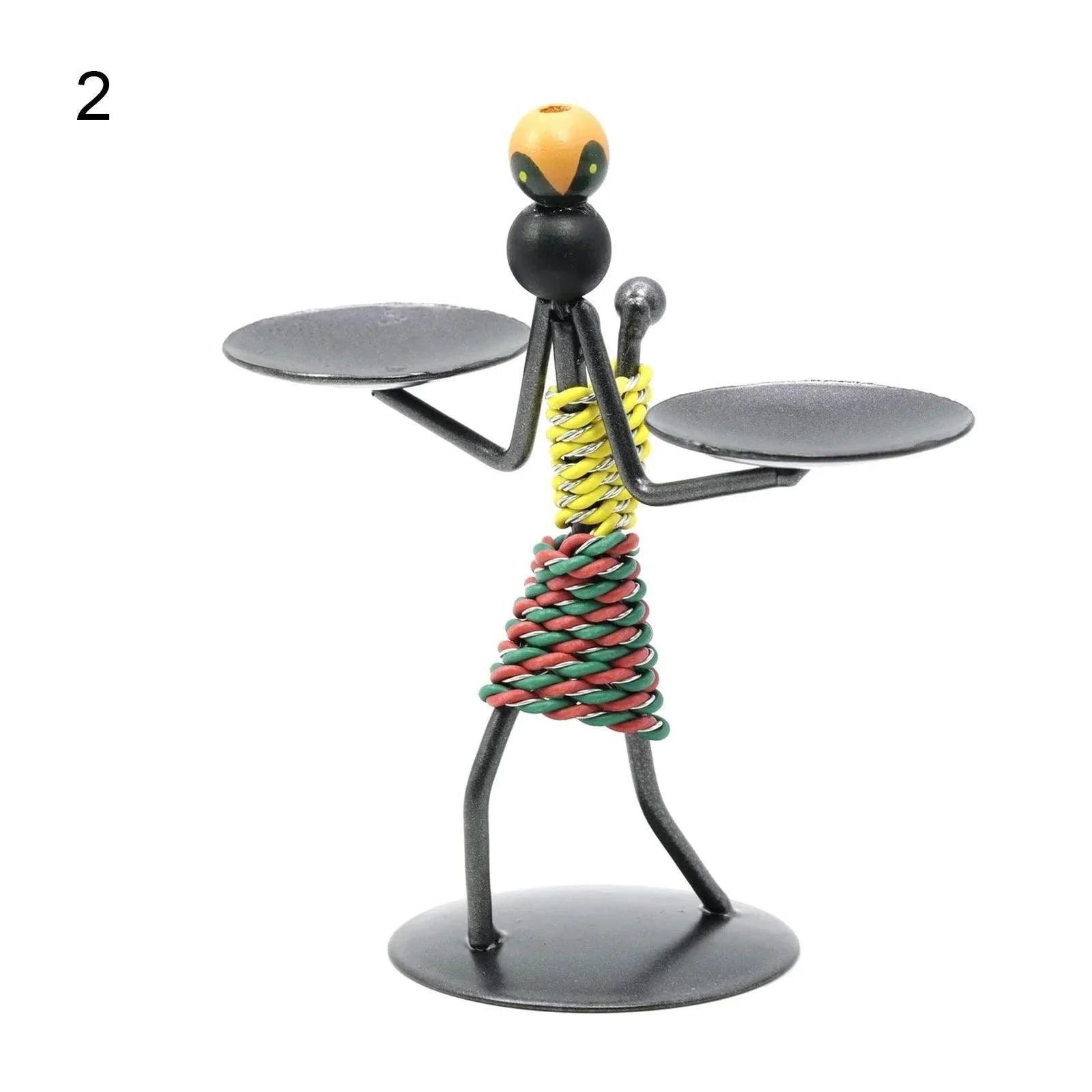 Metal_Candlestick_Handmade_Sculpture_-_-4333983 Metal Candlestick: Handmade Sculpture -