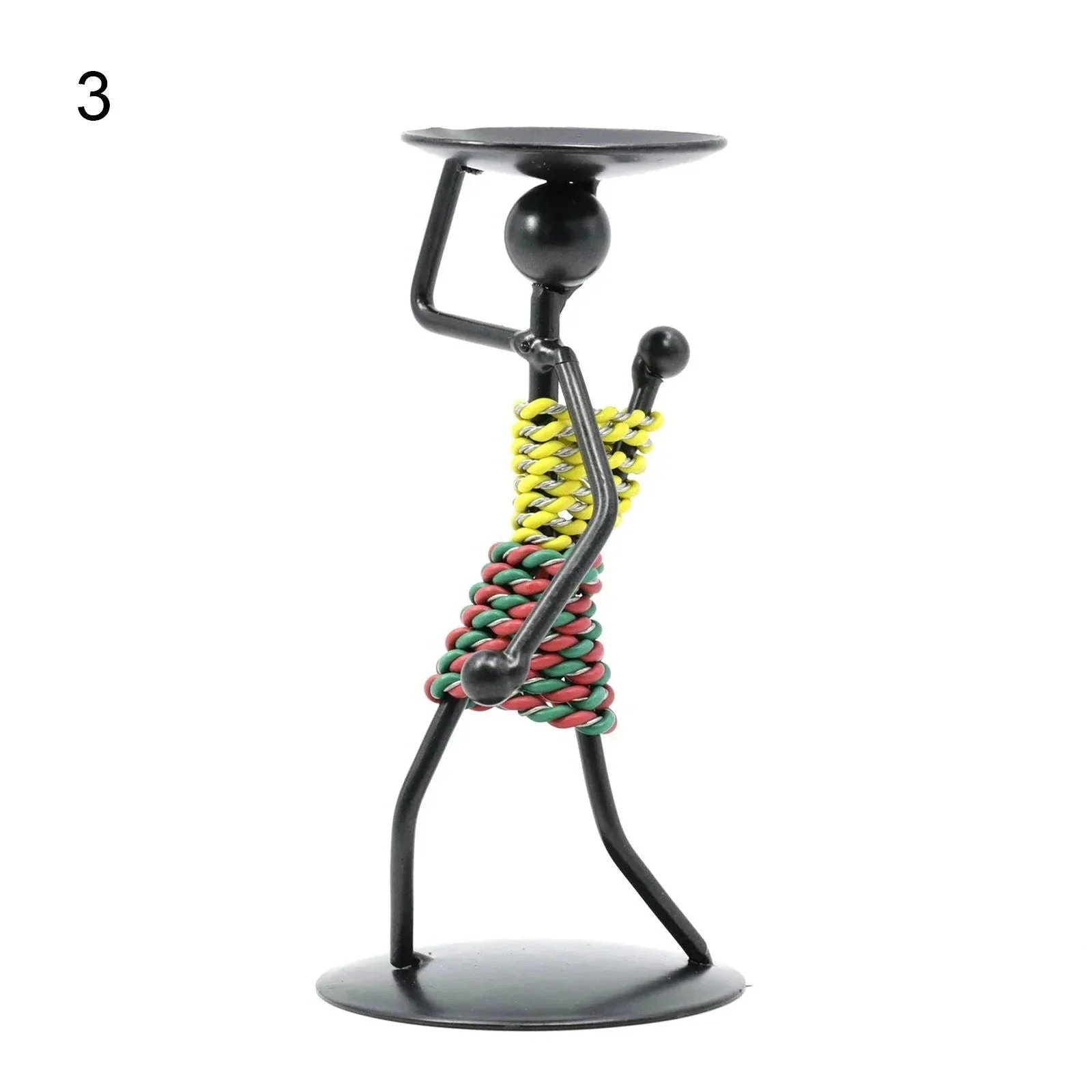 Metal_Candlestick_Handmade_Sculpture_-_-4333999 Metal Candlestick: Handmade Sculpture -