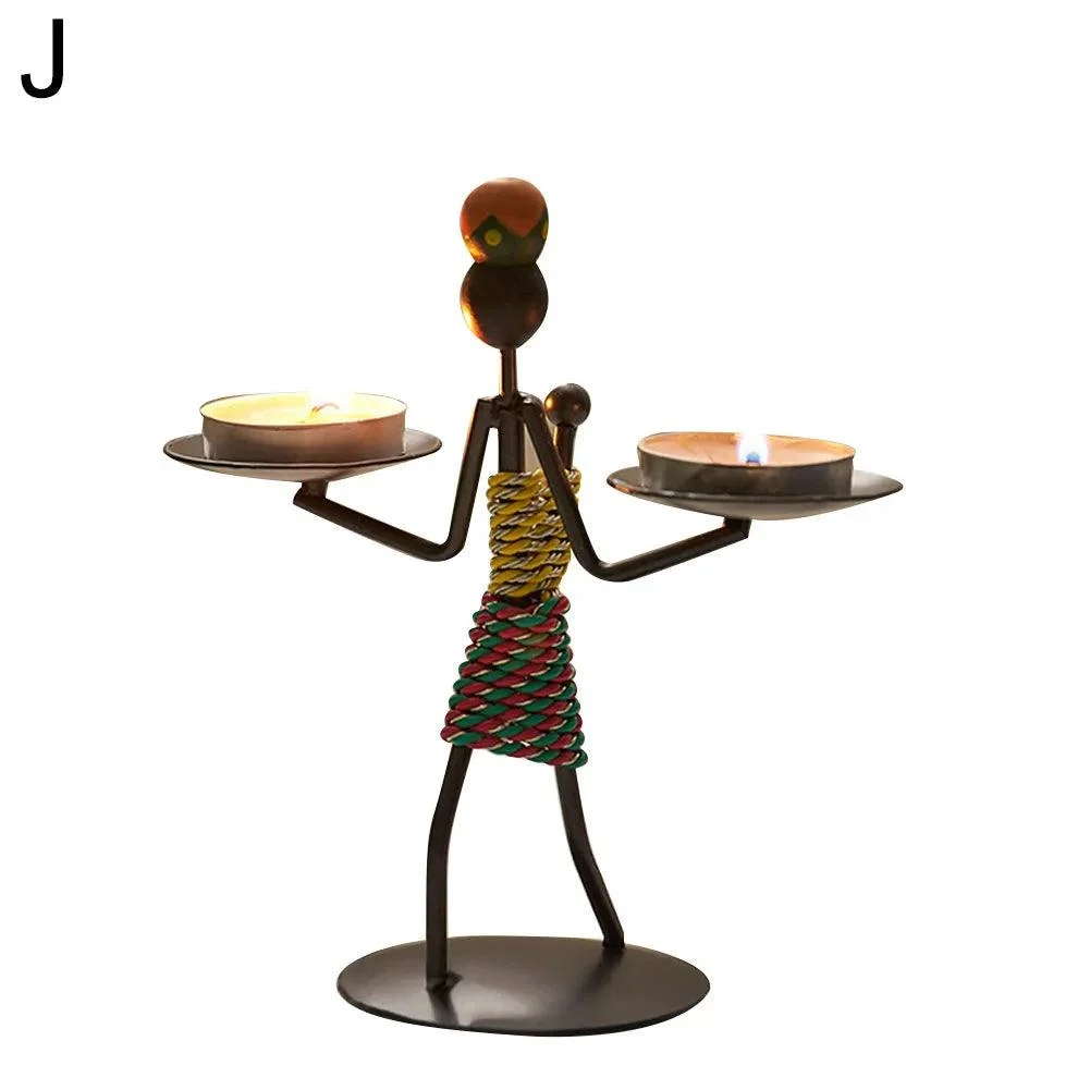 Metal_Candlestick_Handmade_Sculpture_-_-4334023 Metal Candlestick: Handmade Sculpture -