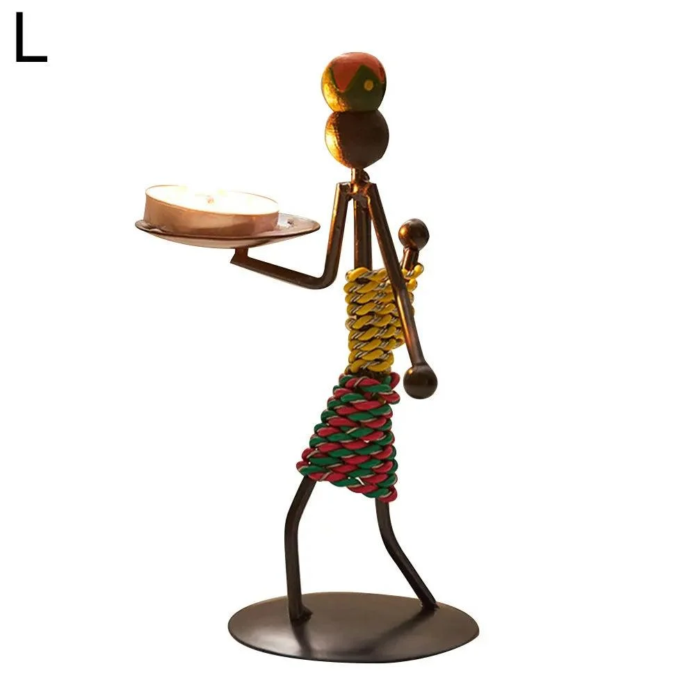 Metal_Candlestick_Handmade_Sculpture_-_-4334051 Metal Candlestick: Handmade Sculpture -