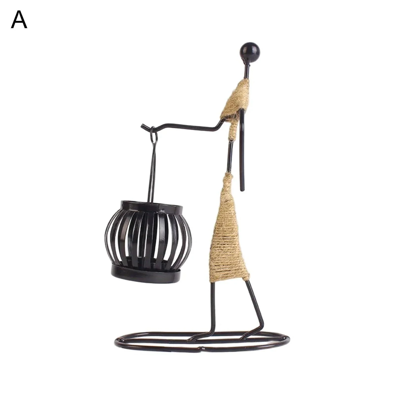 Metal_Candlestick_Handmade_Sculpture_-_-4334099 Metal Candlestick: Handmade Sculpture -