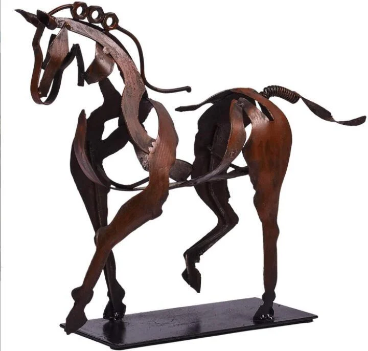 Metal_Horse_Sculpture_-_-4334383 Metal Horse Sculpture -