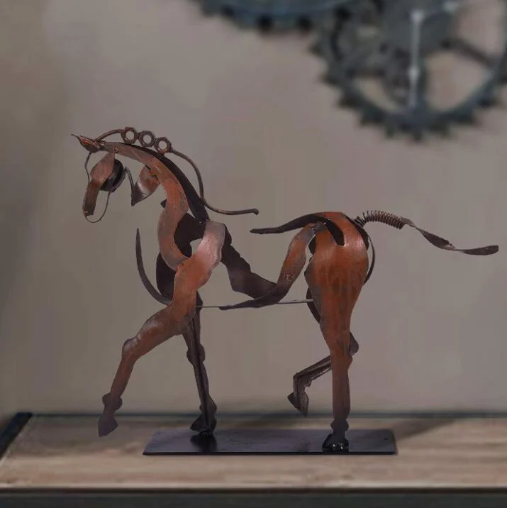 Metal_Horse_Sculpture_-_-4334388 Metal Horse Sculpture -