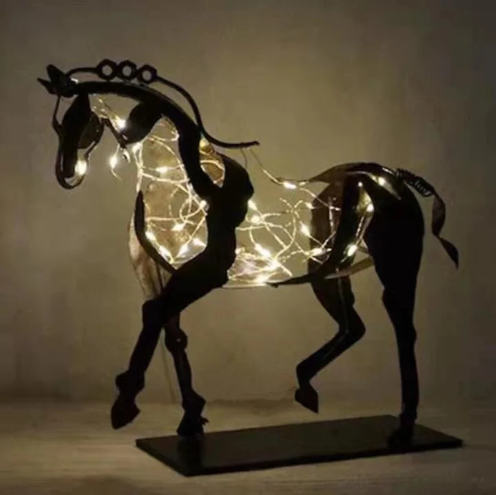 Metal_Horse_Sculpture_-_-4334413 Metal Horse Sculpture -