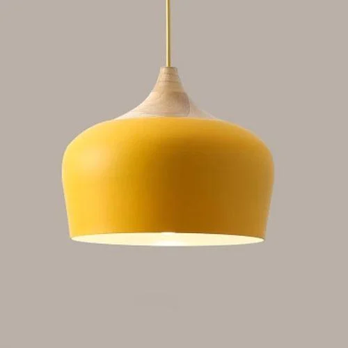 MetalandWoodPendantLampsinSoftPastelShades-Homeko12 Metal and Wood Pendant Lamps in Soft Pastel Shades - Homeko