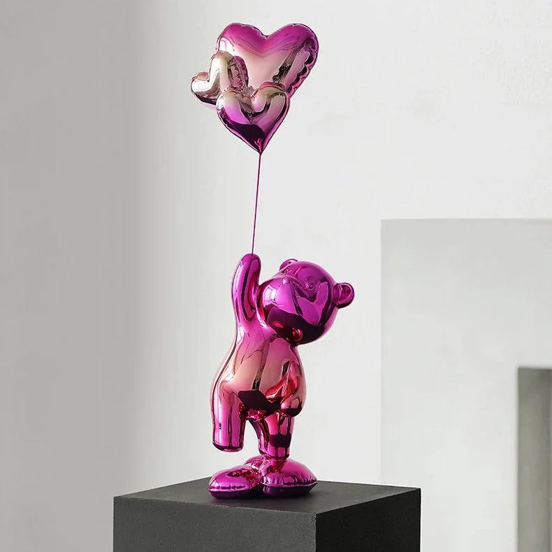 MetallicBalloonBear-Homeko12 Metallic Balloon Bear - Homeko