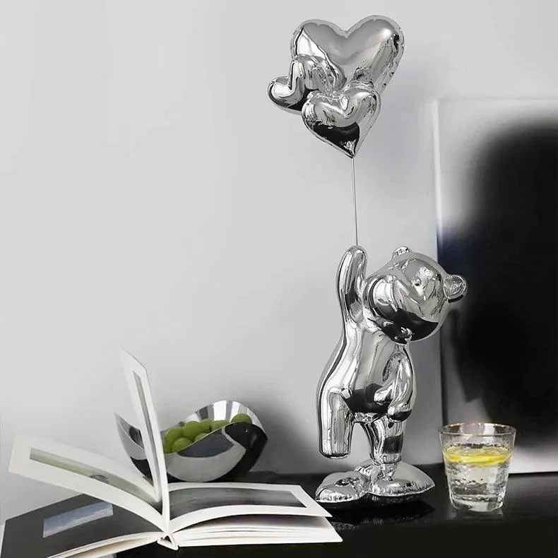 MetallicBalloonBear-Homeko13 Metallic Balloon Bear - Homeko