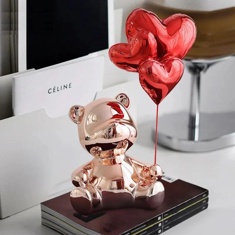 MetallicBalloonBear-Homeko5 Metallic Balloon Bear - Homeko