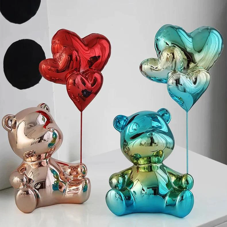 MetallicBalloonBear-Homeko8 Metallic Balloon Bear - Homeko