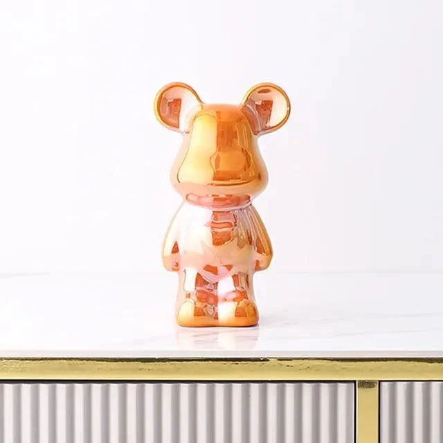 MetallicBearPennyBank-Homeko12 Metallic Bear Penny Bank - Homeko