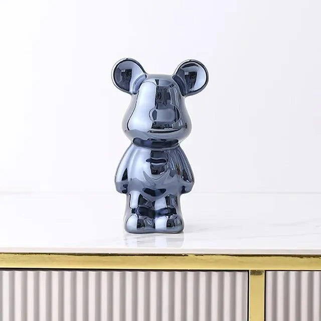 MetallicBearPennyBank-Homeko15 Metallic Bear Penny Bank - Homeko