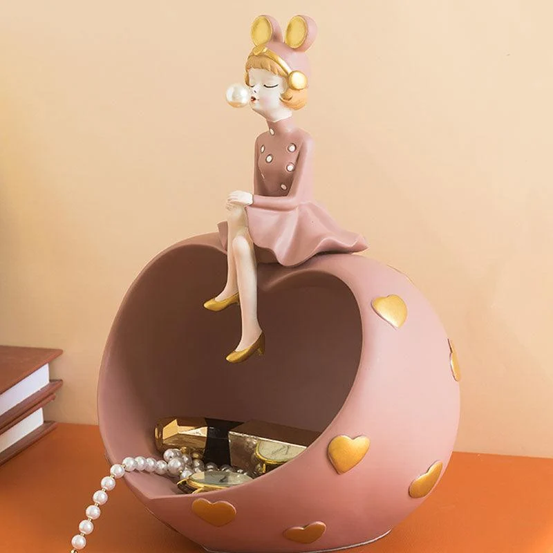 MiceEarsGirlStorage-Homeko7 Mice Ears Girl Storage - Homeko