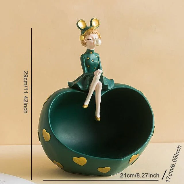 MiceEarsGirlStorage-Homeko9 Mice Ears Girl Storage - Homeko