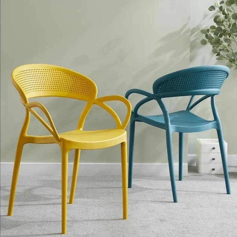 Mid-Century Modern Desinged Hingeless Mesh Chair -