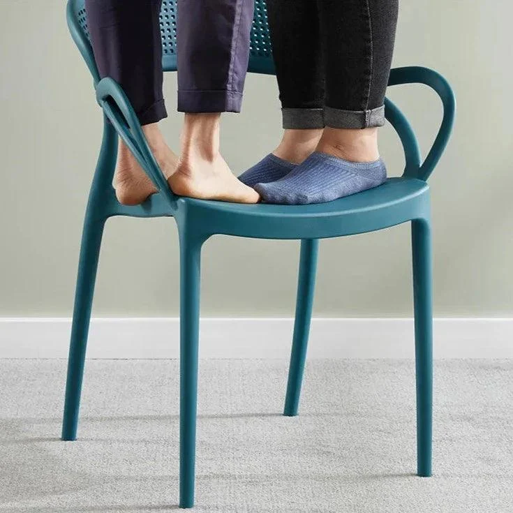 Mid-Century Modern Desinged Hingeless Mesh Chair -