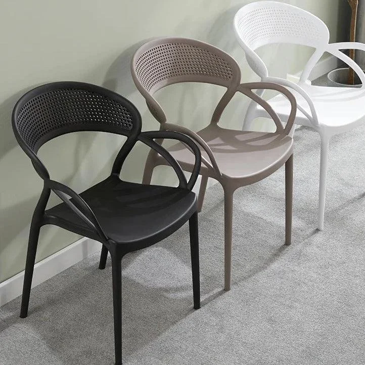Mid-Century Modern Desinged Hingeless Mesh Chair -