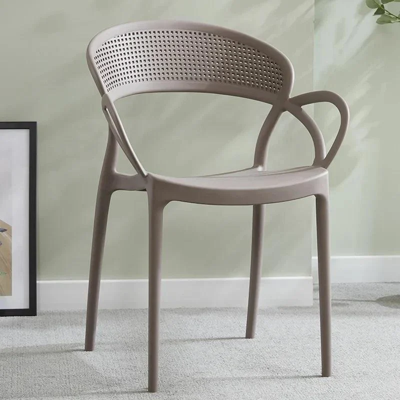Mid-Century Modern Desinged Hingeless Mesh Chair -
