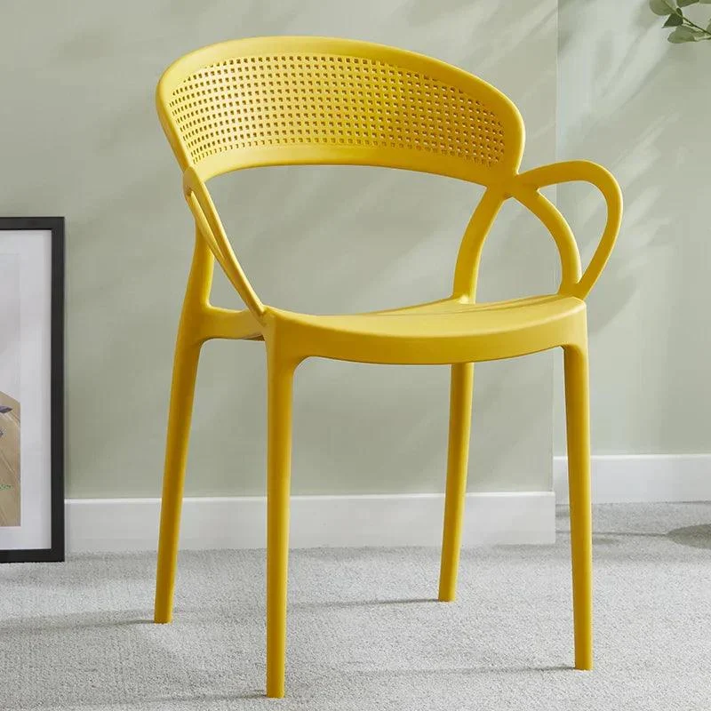 Mid-Century Modern Desinged Hingeless Mesh Chair -