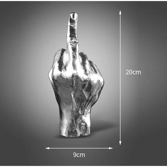 Middle Finger Ornament - Homeko
